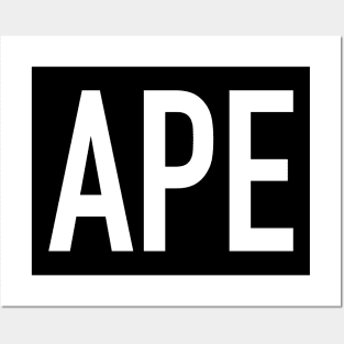 Ape Posters and Art